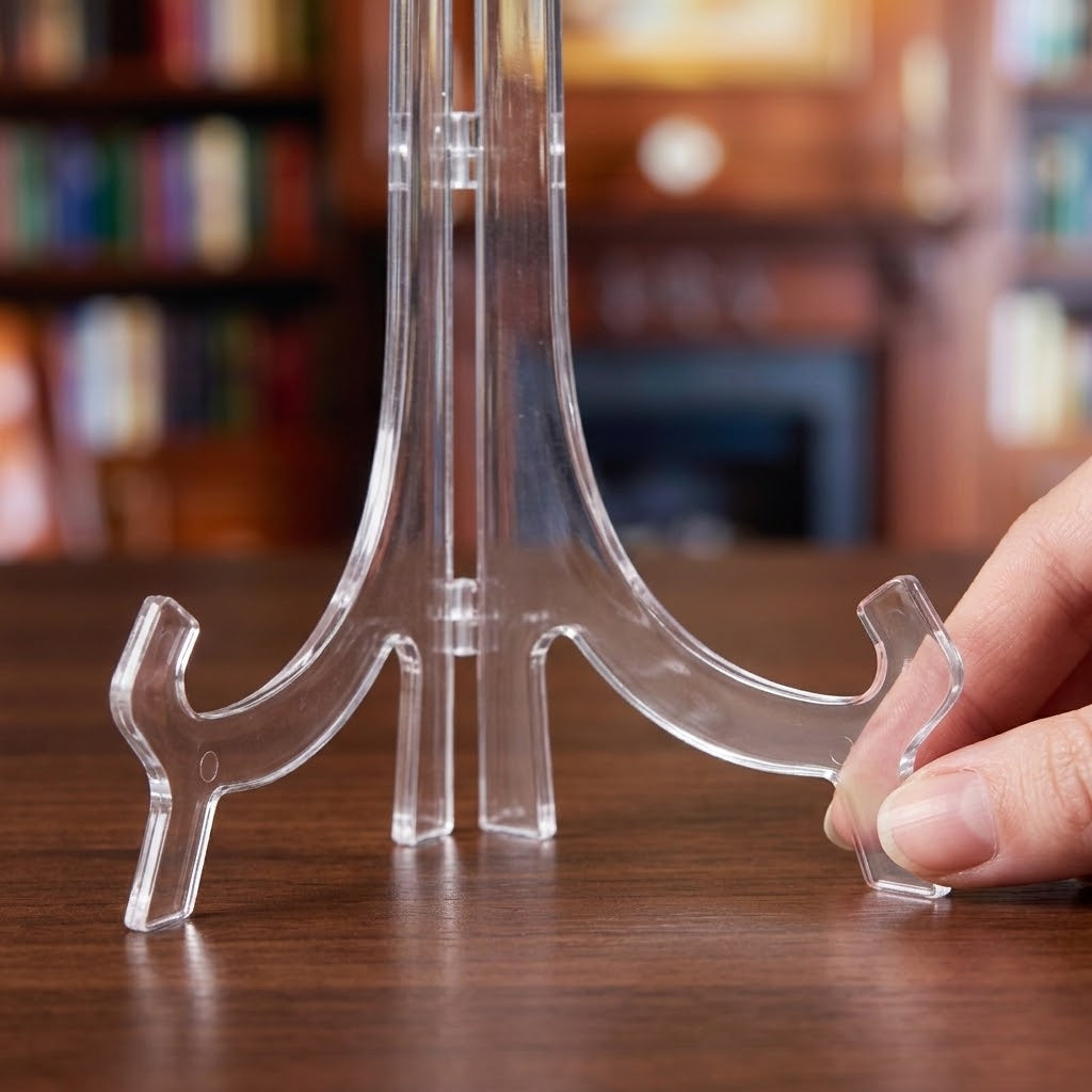 Clear Acrylic Mini Easel Display Stand