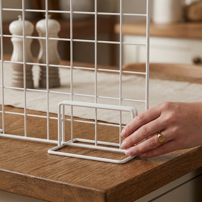 Wire Grid Photo & Art Display Stand