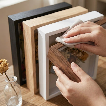 3D Dried Flower Shadow Box Display Frame