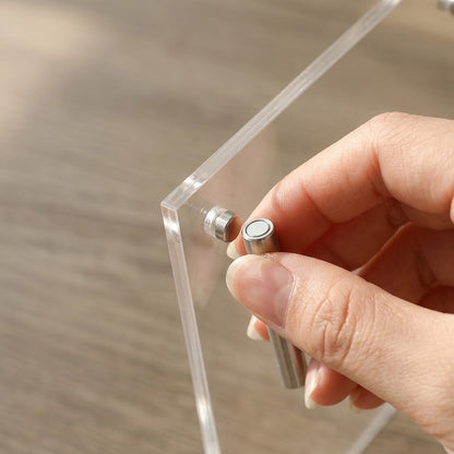Crystal-Clear Acrylic Tabletop Photo Frame