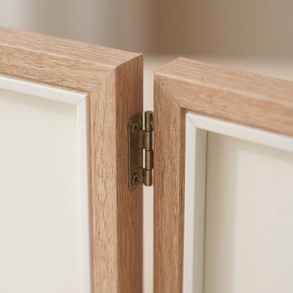 Multi-Panel Folding Wooden Photo Frame