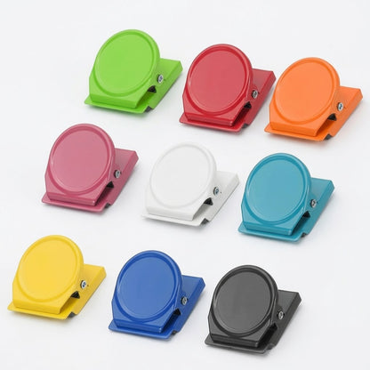 Colorful Magnetic Photo & Note Clips