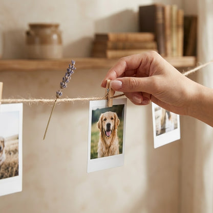 2mm Natural Jute Photo Hanging Cord