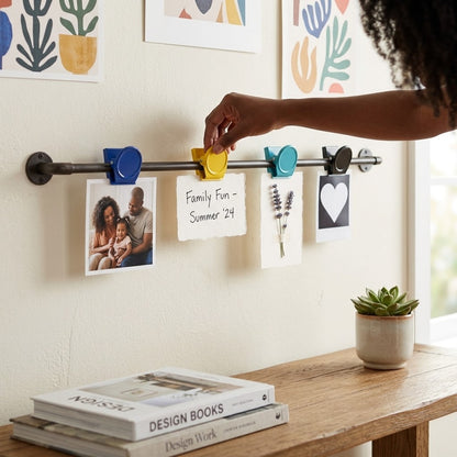 Colorful Magnetic Photo & Note Clips